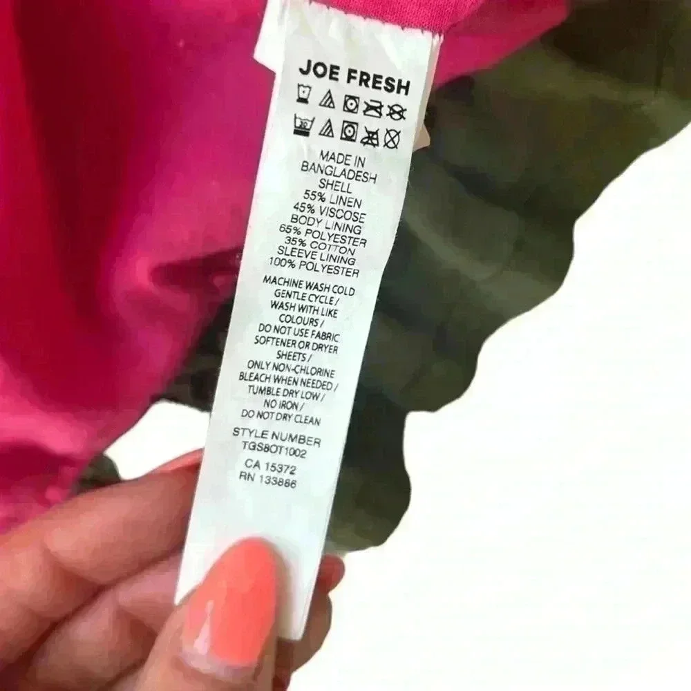 Joe Fresh Linen Jacket Girls